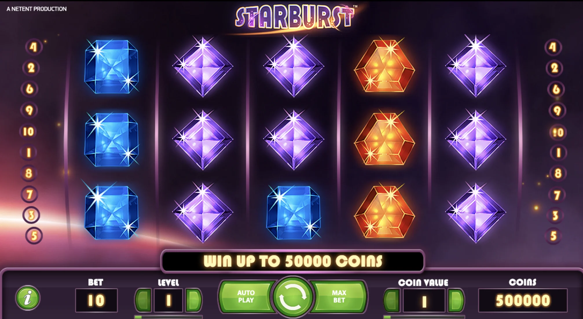 starburst слот